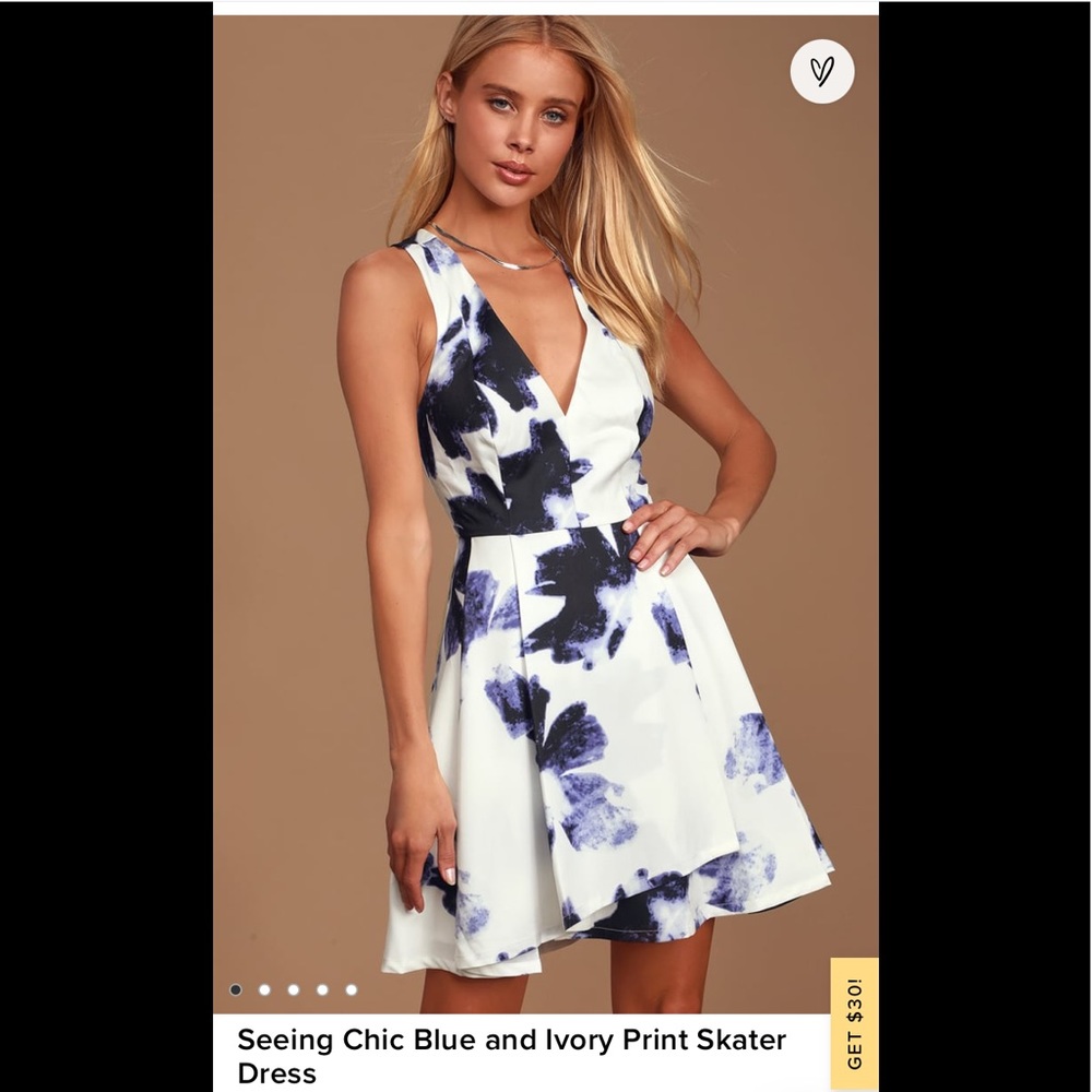 Skater dress from Lulus size M